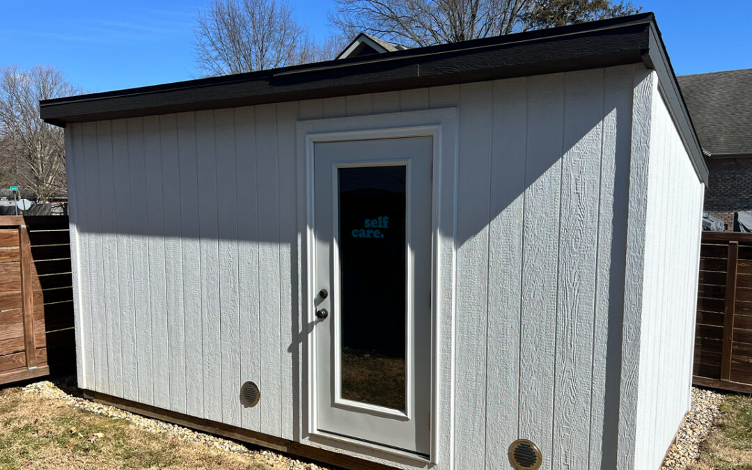 Self-Care Sauna Shed