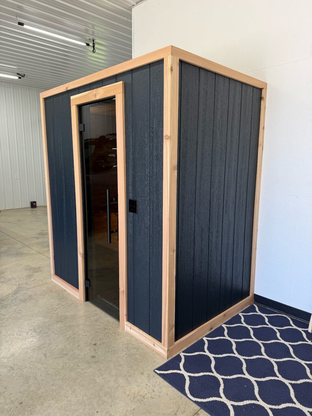Custom Garage Sauna in Indiana